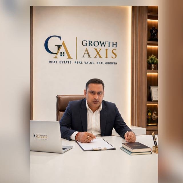 Mr. Vikas Singh, Owner of Growth Axis Realty